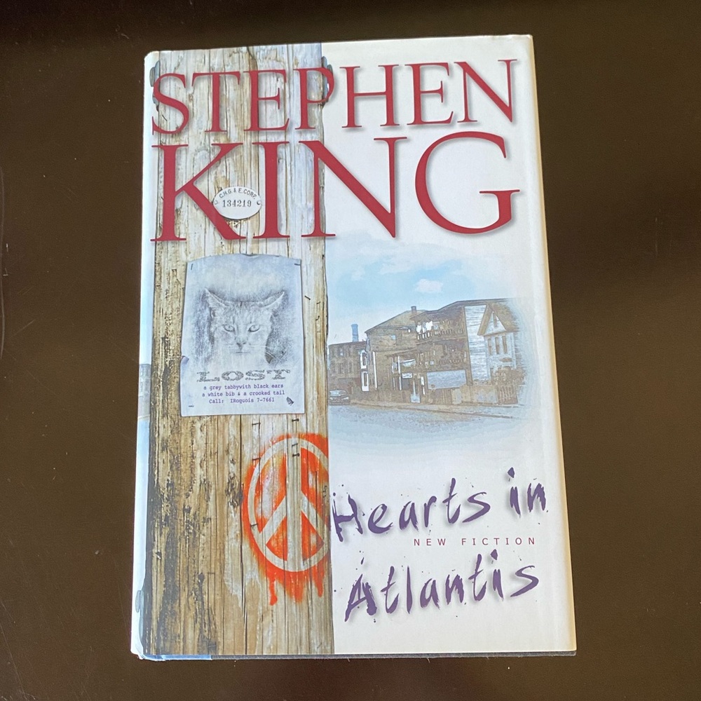 First edition HEARTS IN ATLANTIS by Stephen King hardcover w/dust jacket